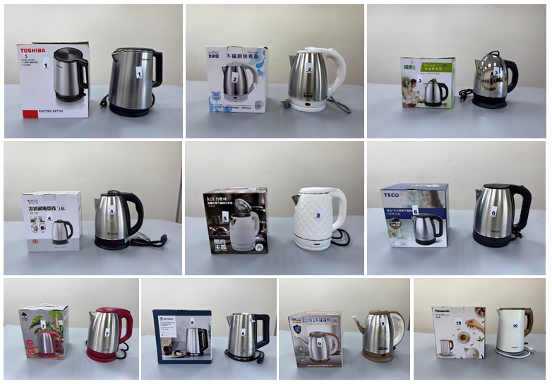 標準局與消基會共同公布市售「快煮壺」商品檢測結果